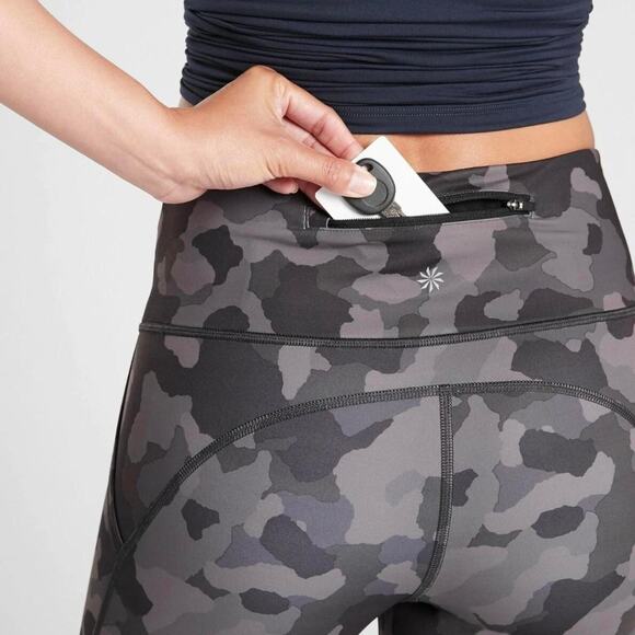 Athleta Lighting Camo 7/8 Tight | X-Small - Picture 2 of 2